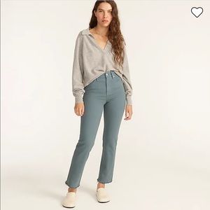 High-rise garment-dyed '90s classic straight jean